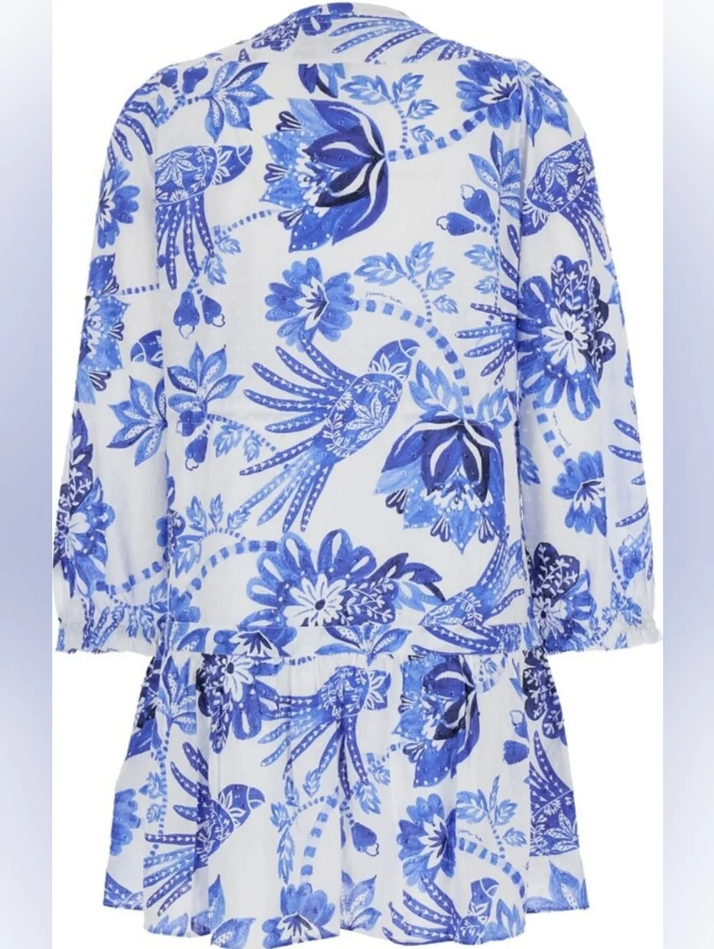 *SOLD* NWT FARM RIO | $210 Flowerful Birds Mini Dress - Picture 12 of 14
